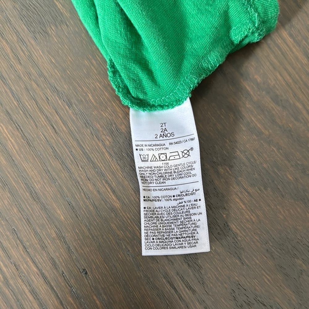 Old Navy ☘️ Reach For Clover Short-Sleeve Graphic T-Shirt | 2T - Picture 4 of 5